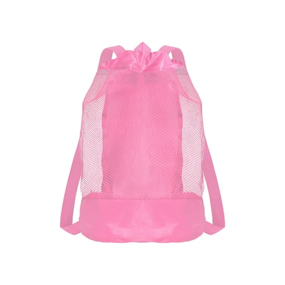Darzheoy Swim Bag Mesh Drawstring Backpack Beach Backpack for Swimming, Gym, and Workout Gear
