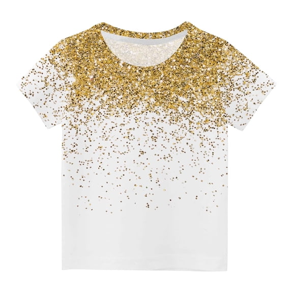 Darzheoy T-Shirt for Boys Girls, Casual Summer Short Sleeve Tops Tee Shirt T Shirt for Teen Youth 3-13 Years