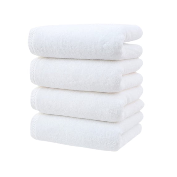 Darzheoy Tens Towels Pack of 4 Extra Large Bath Towels 13.8 x 30.7 Inches, Larger & Lighter, Quicker to Dry, Lighter Weight, Super Soft and Absorbent, Bathroom Towels
