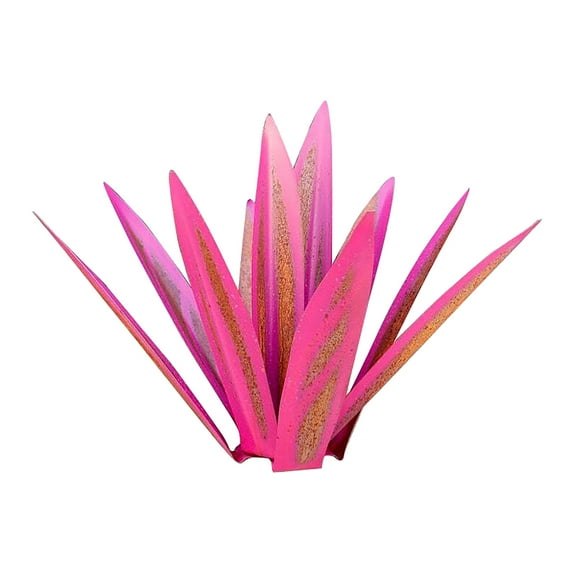 Darzheoy Tequila Rustic Sculpture, DIY Rustic Hand Painted Metal Agave, Metal Agave Plant Home Decor, Garden Yard Sculpture Lawn Home Art Decoration Statue, Garden Ornaments Outdoor Decor