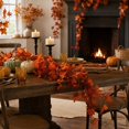 thumbnail image 1 of Darzheoy Thanksgiving Fall Garland, 6.2 ft Artificial Autumn Garland, Mantel Home Thanksgiving Outdoor Decor, Fall Decor, for Home Mantel Table Yard, 1 of 6