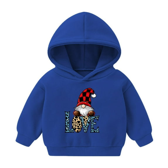 Darzheoy Toddler Baby Long Sleeve Hooded Shirt Pocket Pullover Hoodies for Boys Girls 1-8 T