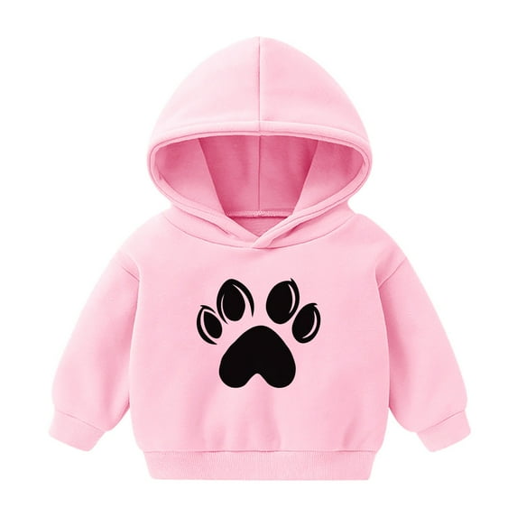 Darzheoy Toddler Baby Long Sleeve Hooded Shirt Pocket Pullover Hoodies for Boys Girls 1-8 T