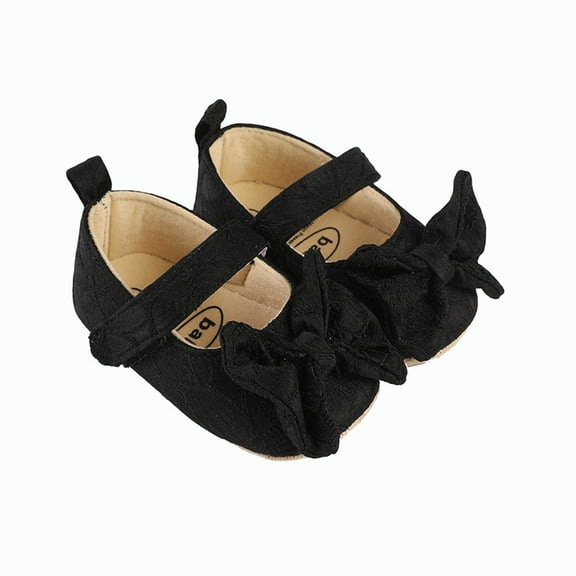 Darzheoy Toddler Baby Sandals Easy On Summer Delicate Trim Cute Solid Color Loose Skin Fabric Ankle Strap Rubber Sole Non-Slip Breathable Shoes