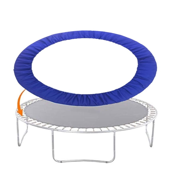 Darzheoy Trampoline Replacement Pad, Trampoline Cover Pad Universal Replacement Trampoline Frame Waterproof Surround Spring Pad for Round Frame