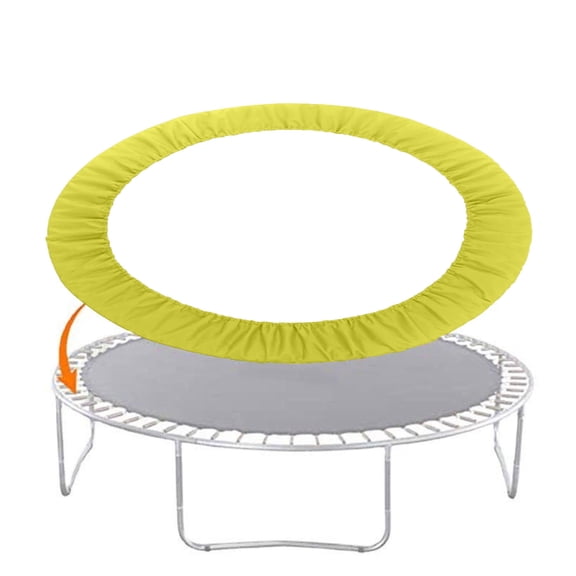Darzheoy Trampoline Replacement Pad, Trampoline Cover Pad Universal Replacement Trampoline Frame Waterproof Surround Spring Pad for Round Frame