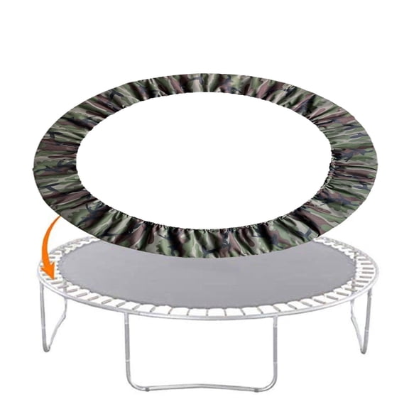 Darzheoy Trampoline Replacement Pad, Trampoline Cover Pad Universal Replacement Trampoline Frame Waterproof Surround Spring Pad for Round Frame