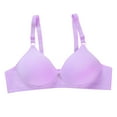 thumbnail image 1 of Darzheoy Wire-Free Bra for Women Adjustable Full Cup No Steel Cotton Breathable Underwear Bras for Women 44/100C, 1 of 4