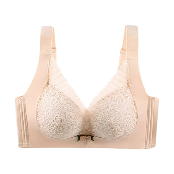 Darzheoy Wire-Free Bra for Women Bra Soild Wire Free Underwear One-Piece Bra Everyday Underwear Yoga Sports Bras for Women 38/85A/B