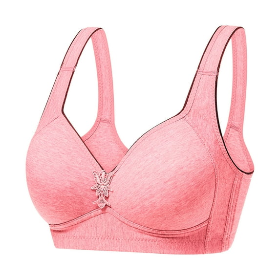 Darzheoy Wire-Free Bra for Women Bra Wire Free Underwear OnePiece Bra Everyday Underwear Bras High Support Bras for Women 42/95C
