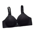 thumbnail image 1 of Darzheoy Wire-Free Bra for Women Fashion Printing Comfortable Hollow Out Bra Underwear Womens Sports Bras 36B, 1 of 9