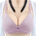 thumbnail image 1 of Darzheoy Women's Bra Wire Free Underwear One-Piece Bra Everyday Underwear 38, 1 of 8
