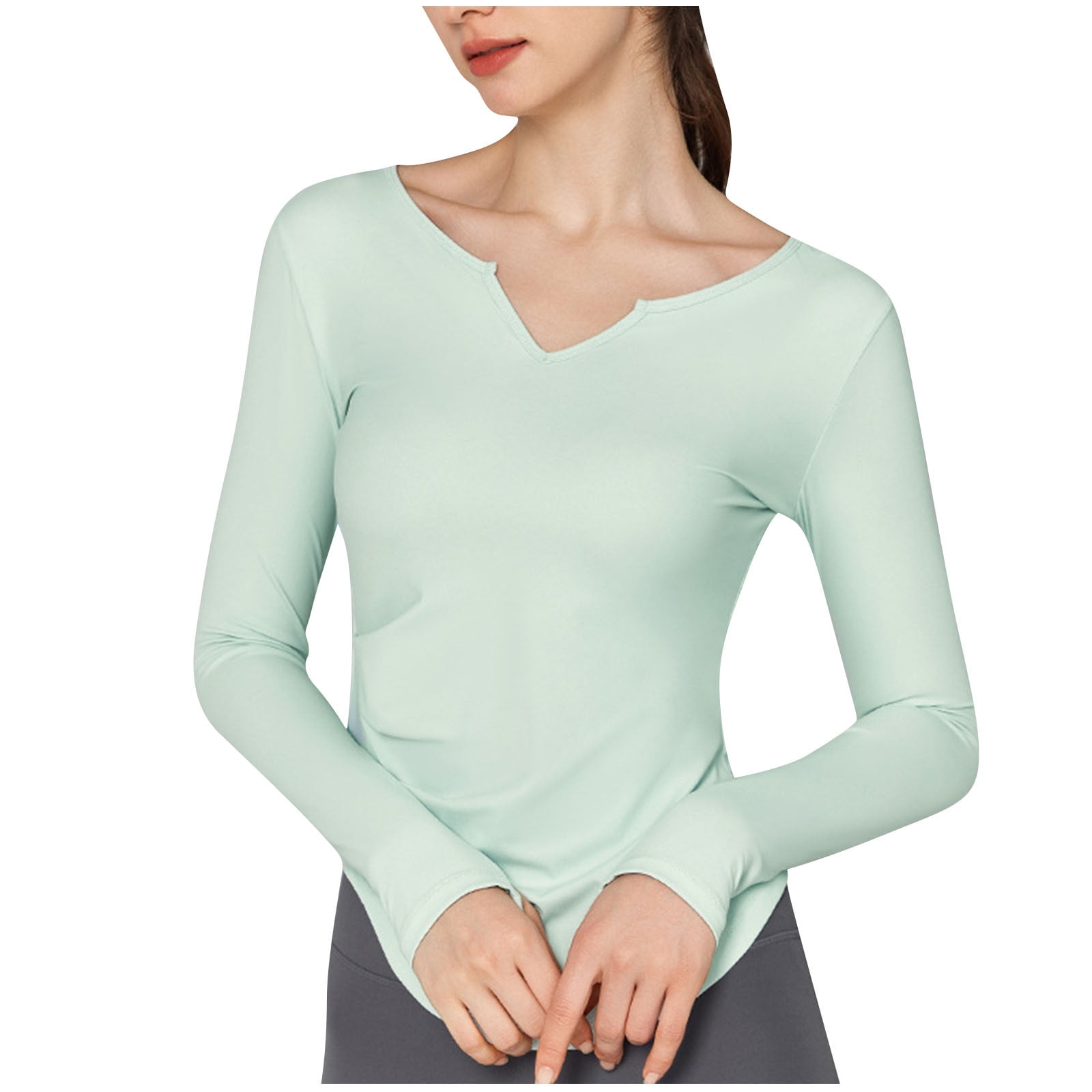 Spiro Women's Quick-Dry Long Sleeve Performance Shirt – Athletic Moisture Wicking Base Layer - View #7