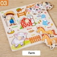 thumbnail image 1 of Darzheoy Wooden Puzzles for Toddlers, Montessori Toys for Toddlers Age 1-3, Kids Educational Learning Toys, Early Educational Toys, Christmas Birthday Gifts for Boys & Girls, 1 of 8