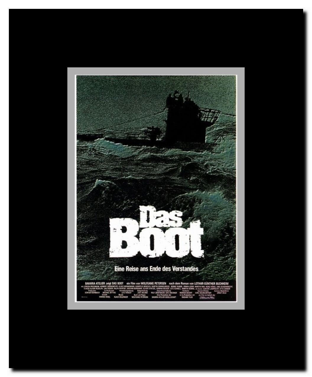 Das Boot Framed Movie Poster
