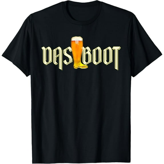 Das Boot Funny German Beer Vintage Oktoberfest Men T-Shirt