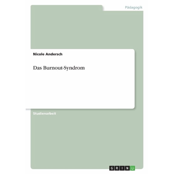 Das Burnout-Syndrom (Paperback)