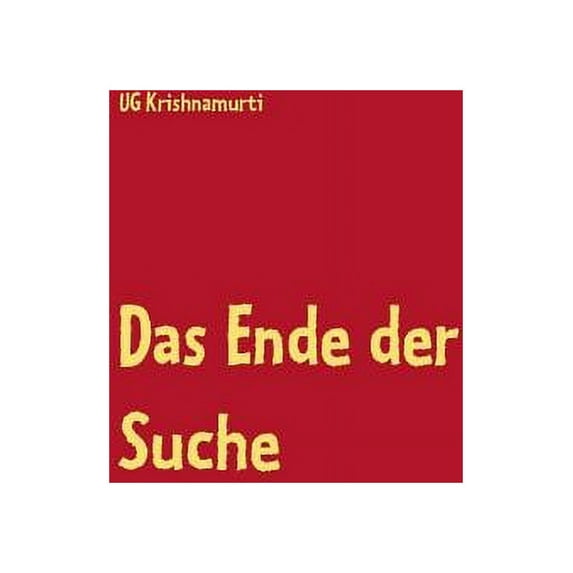 Das Ende der Suche, (Paperback)