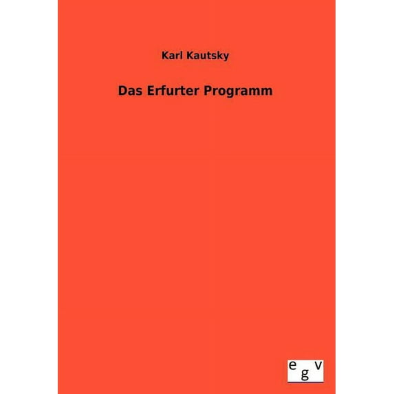 Das Erfurter Programm
