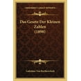 thumbnail image 1 of Das Gesetz Der Kleinen Zahlen (1898) Paperback, 1 of 1