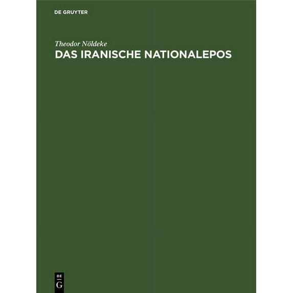 Das Iranische Nationalepos, (Hardcover)