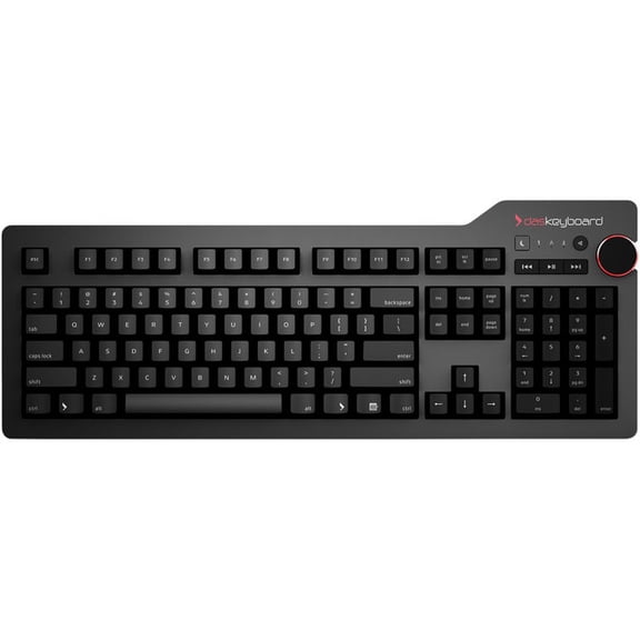 Das Keyboard 4 Professional 104-Key MX Brown Mechanical Keyboard DASK4MKPROSIL