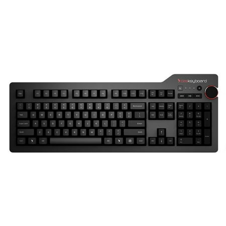 Das Keyboard - 4Â  root Professional DKPKDK4P0MNS0USX Full-size Wired Mechnical USB2.0 Soft Tactile - Cherry MX Brown Keyboard
