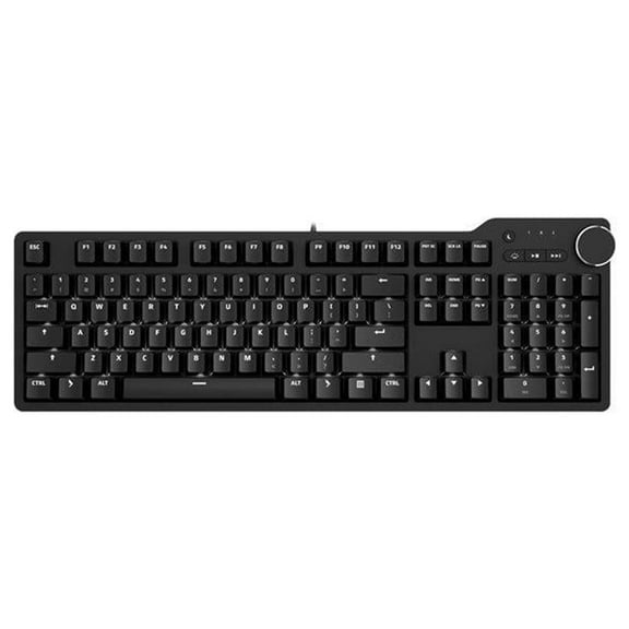 Das Keyboard 6 Professional Mechanical Keyboard for PC with either Cherry MX Brown (soft tactile) or Cherry MX Blue (clicky) switches DK6ABSLEDMXCLIUSX