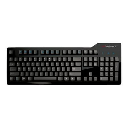 Das Keyboard - DASK3MKPROSIL Full-size Wired Mechanical Cherry MX Brown Tactile Switch USB Keyboard - Black