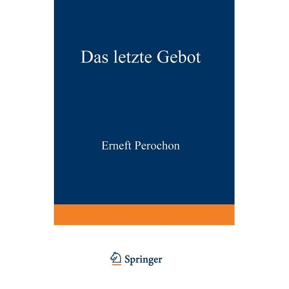 Das Letzte Gebot: Roman, (Paperback)