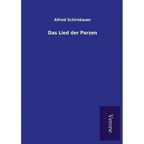 Das Lied der Parzen (Paperback)