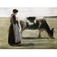 thumbnail image 1 of Das Madchen Mit Der Kuh Poster Print by  Max Liebermann  (9 x 12), 1 of 1