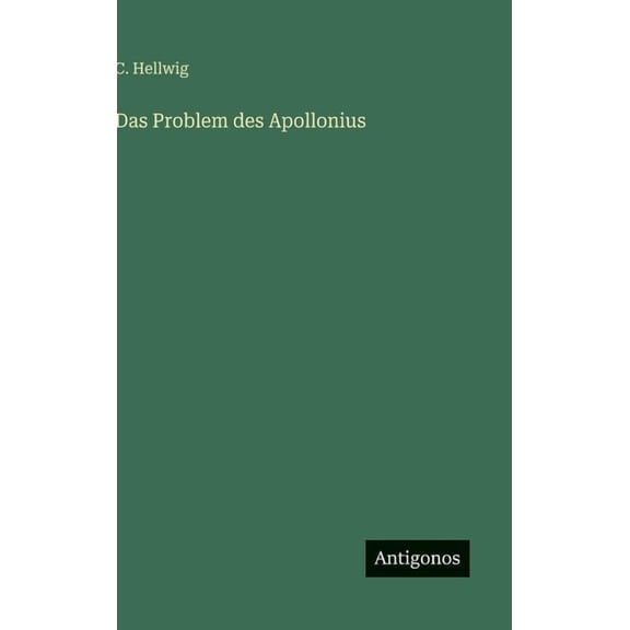 Das Problem des Apollonius, (Hardcover)