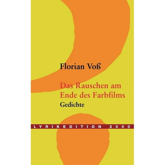 Das Rauschen am Ende des Farbfilms, (Paperback)
