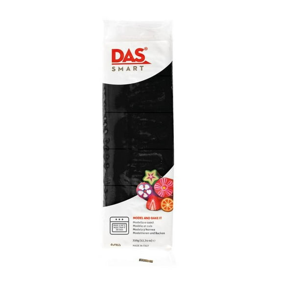 DAS Smart Polymer Clay Black 12 oz