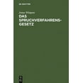 thumbnail image 1 of Das Spruchverfahrensgesetz, (Hardcover), 1 of 1