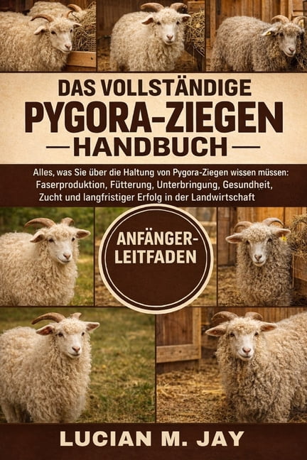 Das VollstÃ¤ndige Pygora-Ziegen Handbuch: Alles, was Sie Ã¼ber die Haltung von Pygora-Ziegen wissen mÃ¼ssen: Faserproduktio, (Paperback)