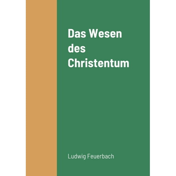 Das Wesen des Christentum, (Paperback)