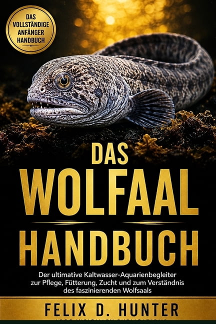 Das Wolfaal Handbuch: Der ultimative Kaltwasser-Aquarienbegleiter zur Pflege, FÃ¼tterung, Zucht und zum VerstÃ¤ndnis des f, (Paperback)