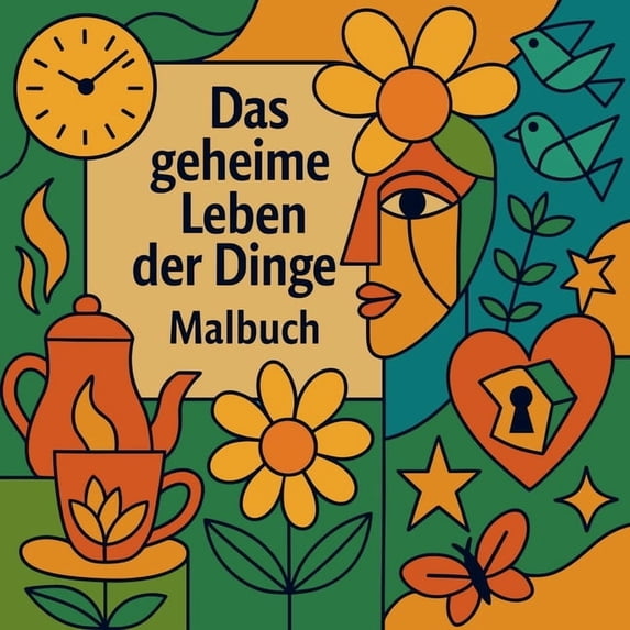 Das geheime Leben der Dinge - Malbuch, (Paperback)