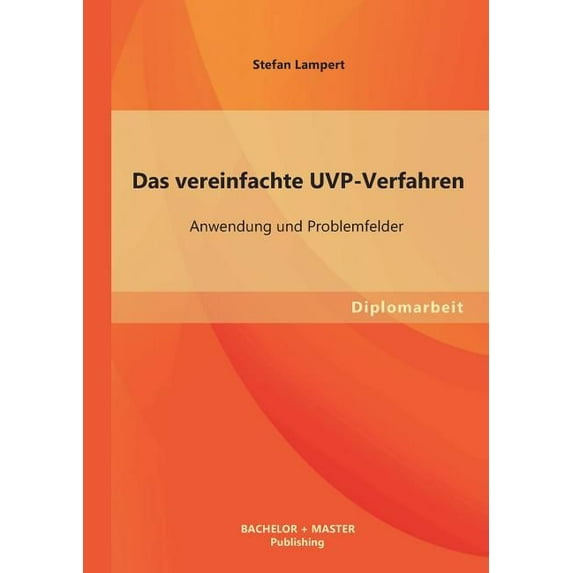 Das vereinfachte UVP-Verfahren (Paperback)