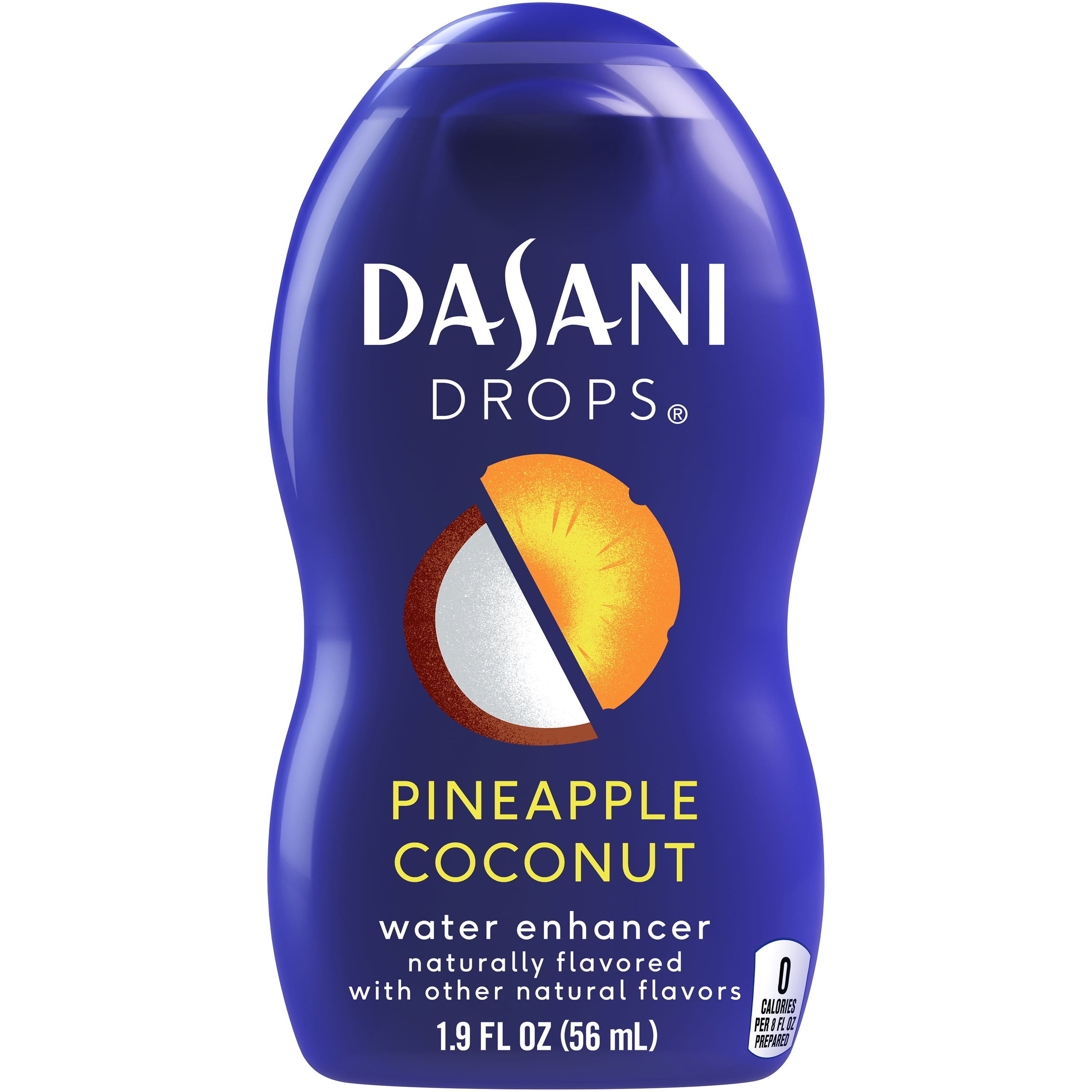 Dasani Drops Flavor Enhancer, Pineapple Coconut, 1.9 Fl Oz, 1 Count