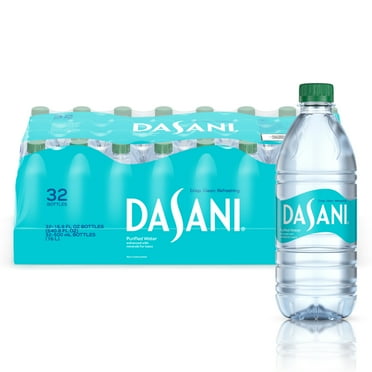Dasani Purified Water Bottles, 16.9 fl oz, 32 pack