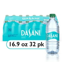 Dasani Purified Water Bottles, 16.9 fl oz, 32 Pack