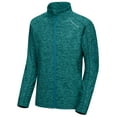 thumbnail image 1 of Dasawamedh Men's Running Sport Track Jacket Full Zip Workout Athletic Fitness Jackets for Training Teal Green Heather XL, 1 of 6