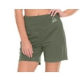 thumbnail image 1 of Dasawamedh Women's 5 Inch High Waisted Shorts with Pockets Yoga Running Workout Gym Athletic Size XS, 1 of 7