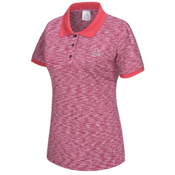 Dasawamedh Women's Quick Dry Polo Shirt Short Sleeve Golf Shirt Stretch UV Protection Sports T-Shirt Size S