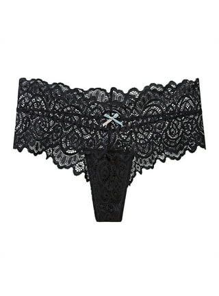 Joyspun Women's Stretch Lace Thong Panties, 6-Pack, Sizes S to 2XL - Walmart .com