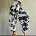 thumbnail image 1 of Dasayo Joggers Women's Pants Wide-Leg Harem Sweatpants Tie Dye Plus Size Lantern Pants Sweat Pants for Womens L, 1 of 6