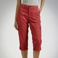 thumbnail image 1 of Dasayo Pants for Women Plus Size High Waist Capris Zipper Trousers Women Pants on under $5 L, 1 of 8